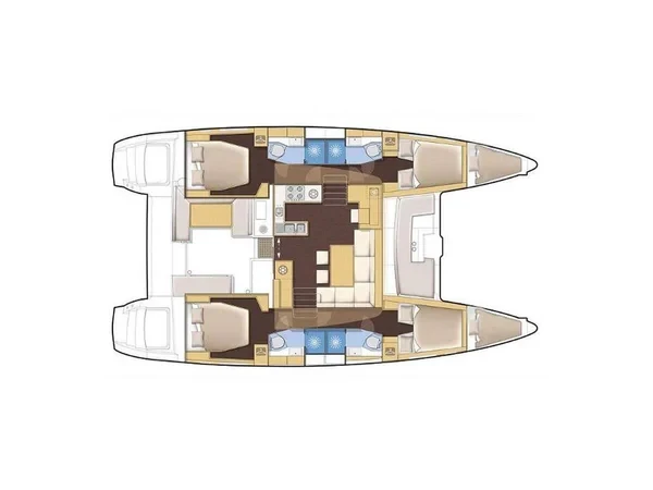 Lagoon 450  Flybridge - Yacht Charter Sailica