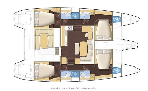 Lagoon 421 - Yacht Charter Sailica