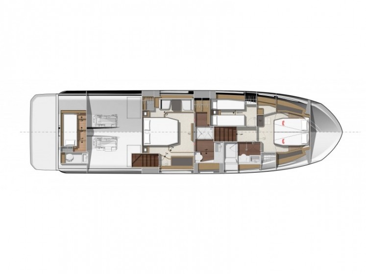 Prestige 590 Fly - Yacht Charter Sailica