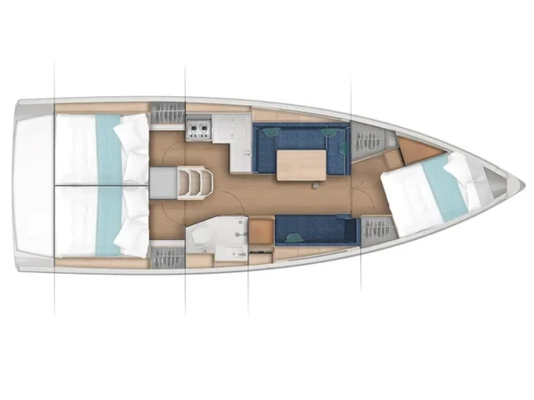 Sun Odyssey 380 - Yacht Charter Sailica