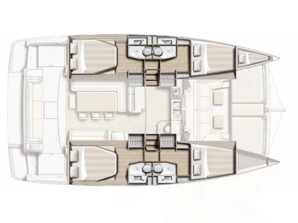 Bali 4.1 - Yacht Charter Sailica
