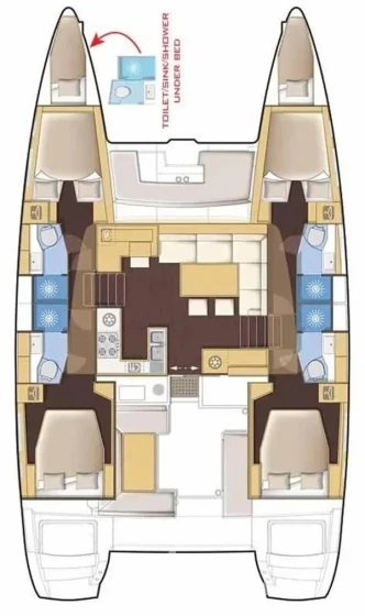 Lagoon 46  - Yacht Charter Sailica