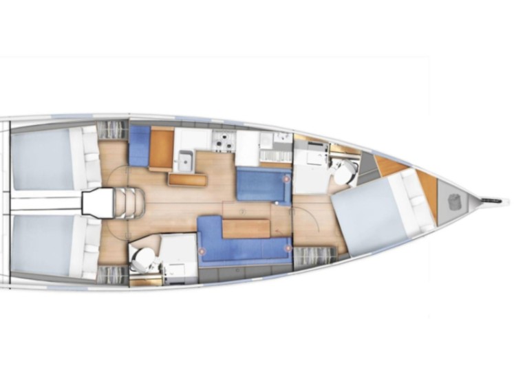 Sun Odyssey 410 - Yacht Charter Sailica