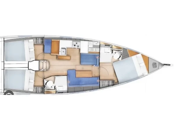 Sun Odyssey 410 - Yacht Charter Sailica