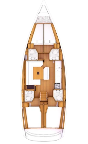 Sun Odyssey 479 - Photo #44 Sun Odyssey 479 - Yacht Charter Sailica