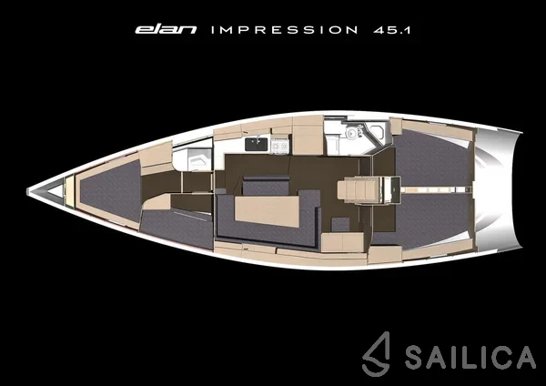 Elan Impression 45.1 - Yacht Charter Sailica