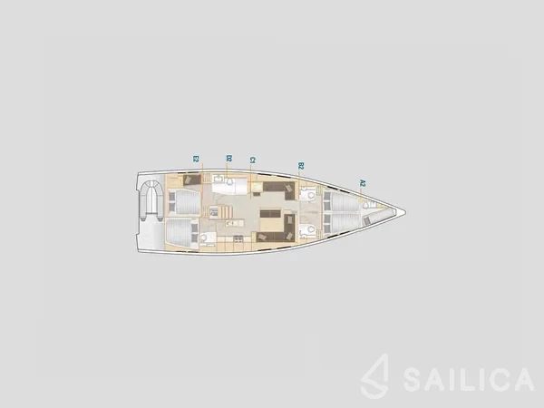 Hanse 548 - Yacht Charter Sailica