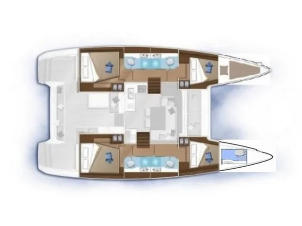 Lagoon 40 - Photo #52 Lagoon 40 - Yacht Charter Sailica