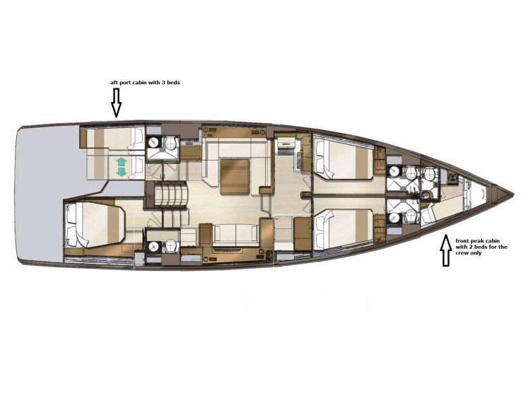 Jeanneau 60 - Yacht Charter Sailica