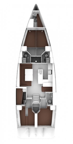 Bavaria Cruiser 56 - 5 + 1 cab. - Yacht Charter Sailica