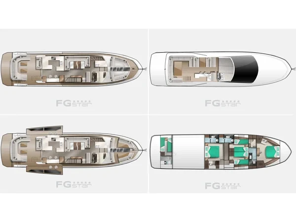 Galeon 640 Fly - Yacht Charter Sailica