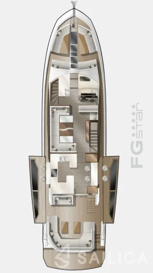 Galeon 640 Fly - Yacht Charter Sailica