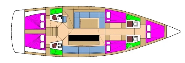 D&D Kufner 54 - Yacht Charter Sailica