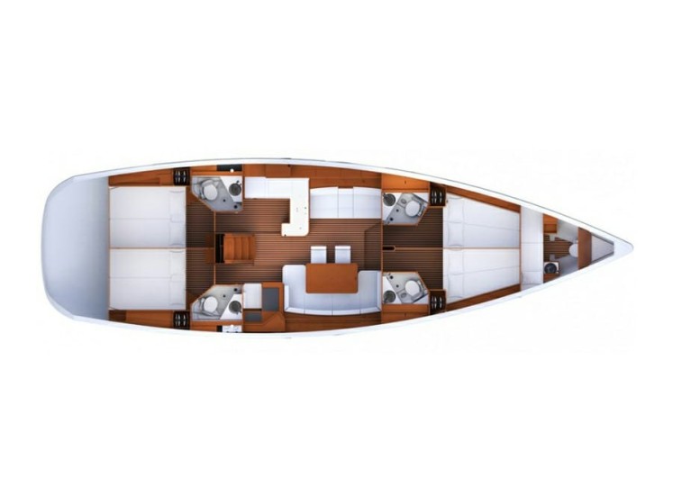 Jeanneau 53 - Yacht Charter Sailica