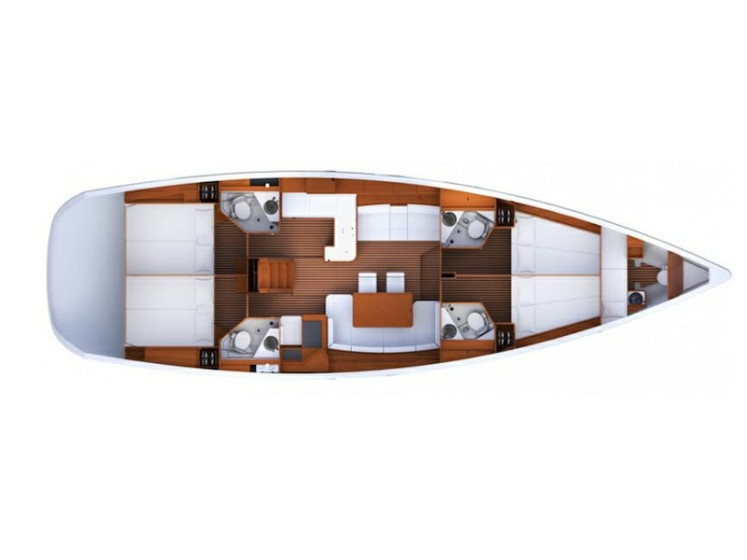 Jeanneau 53 - Yacht Charter Sailica