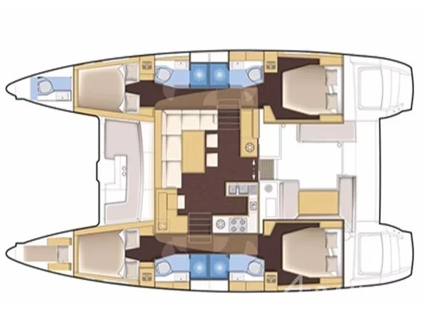 Lagoon 450  Flybridge - Yacht Charter Sailica