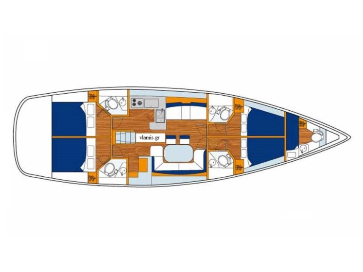 Jeanneau 53 - Yacht Charter Sailica