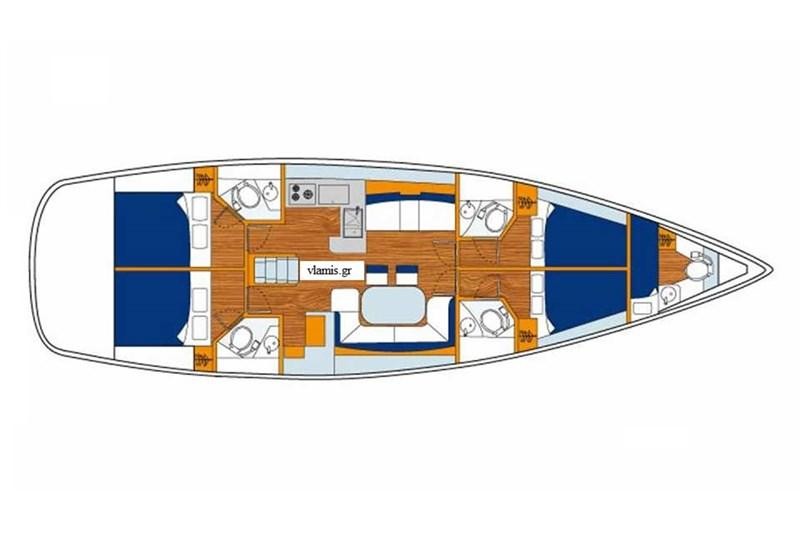 Jeanneau 53 - Yacht Charter Sailica