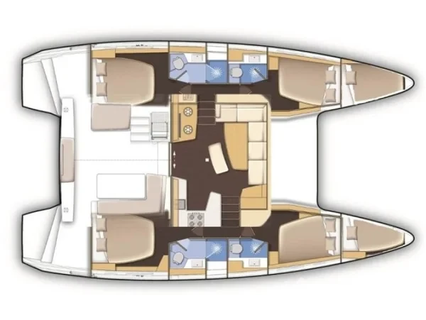Lagoon 42 - Yacht Charter Sailica