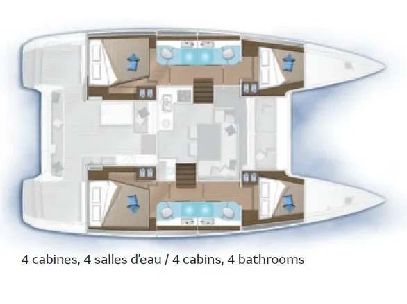 Lagoon 40 - Yacht Charter Sailica