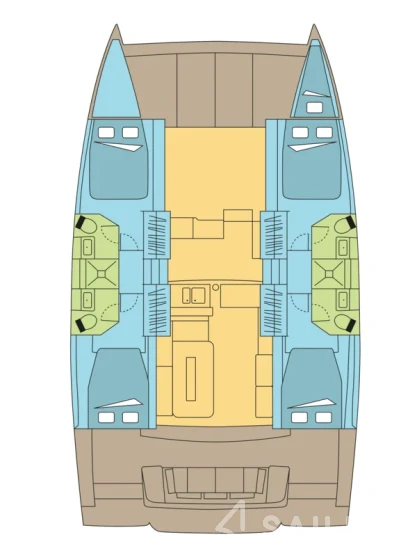 Bali 4.2 - Yacht Charter Sailica