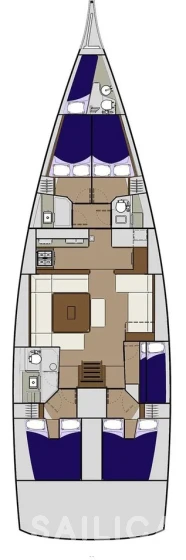 Dufour 560 Grand Large - Yacht Charter Sailica