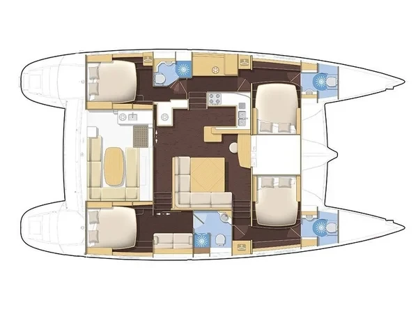 Lagoon 500 - Yacht Charter Sailica