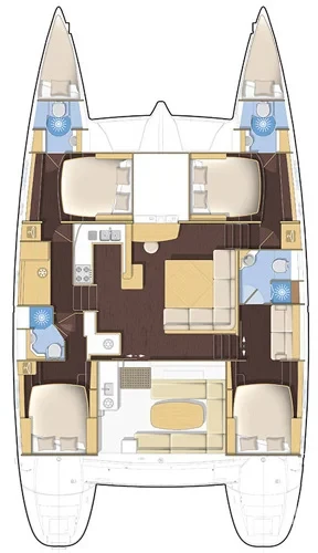 Lagoon 500 - Yacht Charter Sailica