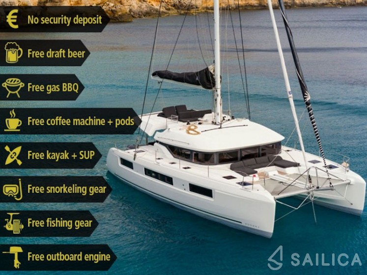 Lagoon 50 - Yacht Charter Sailica