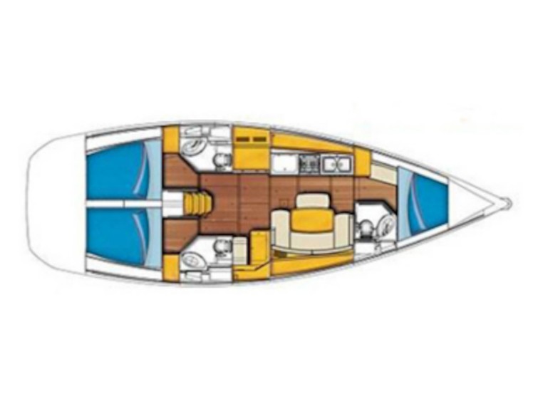 Cyclades 43.4 - Yacht Charter Sailica