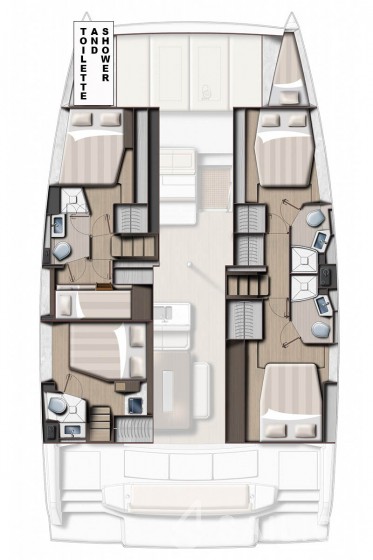 Bali 4.6 - Yacht Charter Sailica