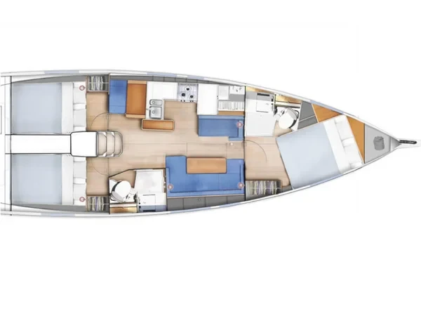 Sun Odyssey 410 - Yacht Charter Sailica