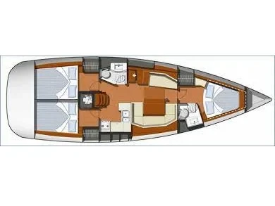 Sun Odyssey 42 DS - Yacht Charter Sailica