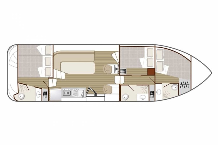 Confort 1100 - Yacht Charter Sailica