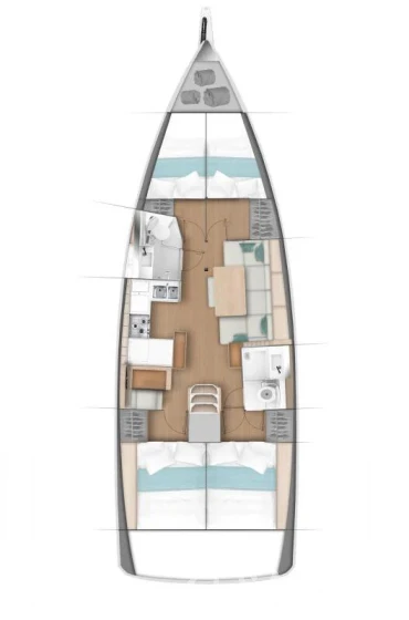 Sun Odyssey 440 - Yacht Charter Sailica