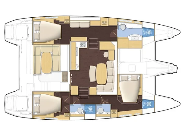 Lagoon 421 - Yacht Charter Sailica
