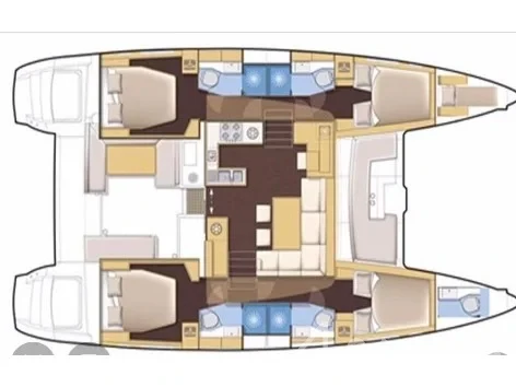 Lagoon 450  Flybridge - Yacht Charter Sailica