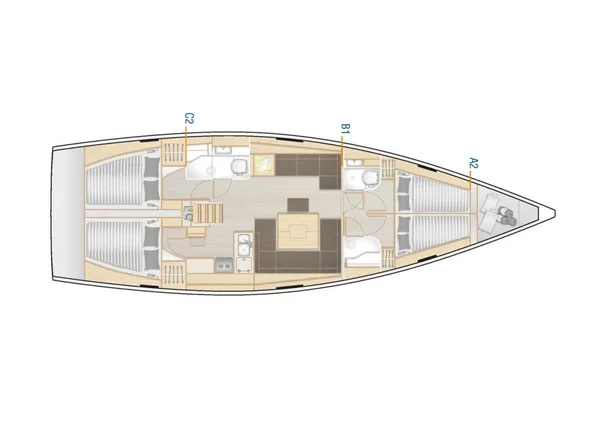 Hanse 458 - Yacht Charter Sailica