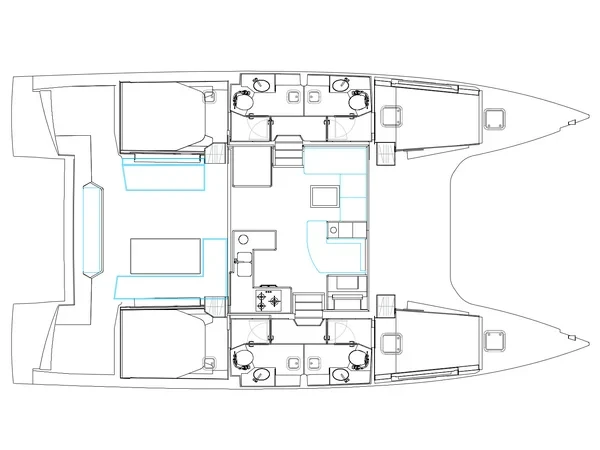 Nautitech 46 Fly - Yacht Charter Sailica