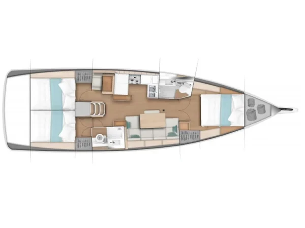 Sun Odyssey 440 - Yacht Charter Sailica