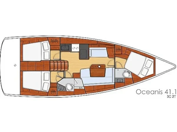 Oceanis 41.1 - Yacht Charter Sailica