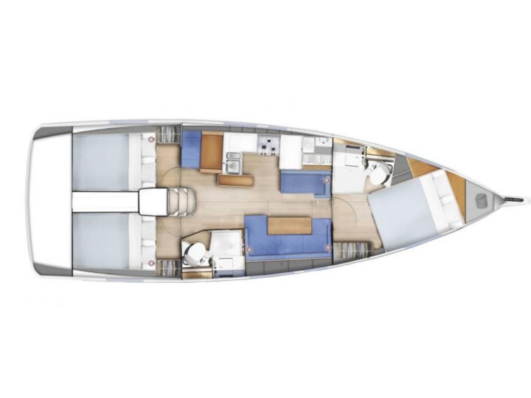 Sun Odyssey 410 - Yacht Charter Sailica