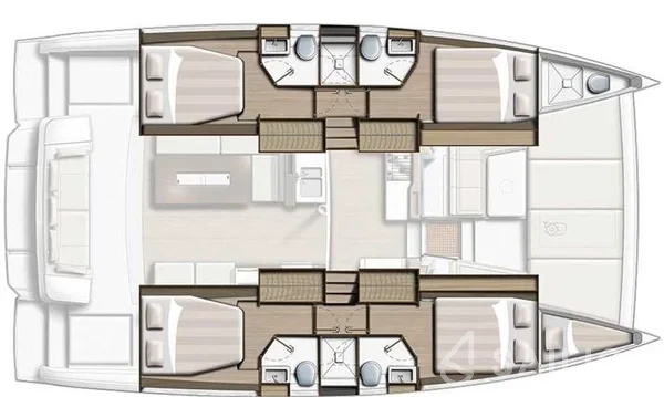 Bali 4.2 - Yacht Charter Sailica