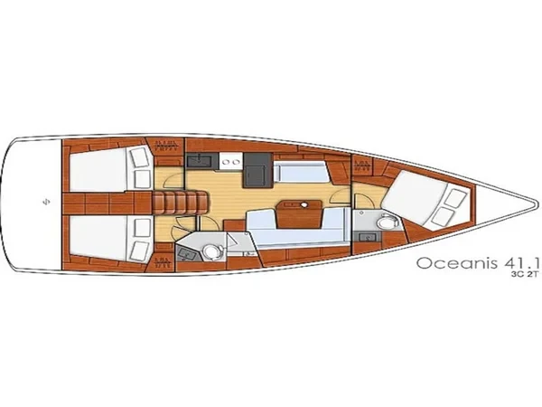 Oceanis 41.1 - Yacht Charter Sailica