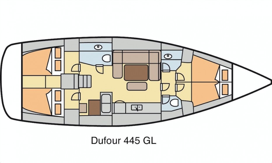 Dufour 445 Grand Large - Yacht Charter Sailica