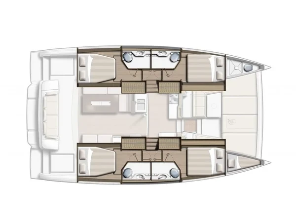 Bali 4.2 - Yacht Charter Sailica