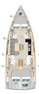 Hanse 460 - Yacht Charter Sailica