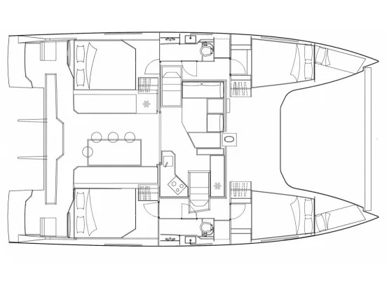 Nautitech 40 open NEW - 4 + 2 cab. - Yacht Charter Sailica