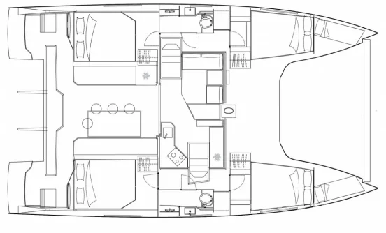 Nautitech 40 open NEW - 4 + 2 cab. - Yacht Charter Sailica