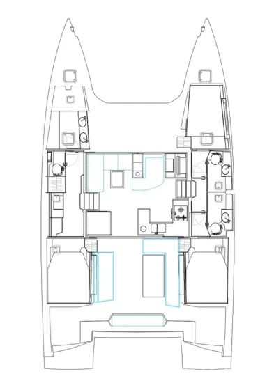 Nautitech 46 Fly - Yacht Charter Sailica